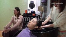 将图片加载到图库查看器，364 Jui Tina Asian low lather shampooing hairwash
