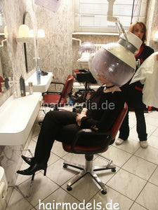 6017 Carisa classic wet set, metalrollers and wall mount dryer Karlsruhe salon