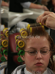 6010 Yasmin teen first wet set Karlsruhe salon