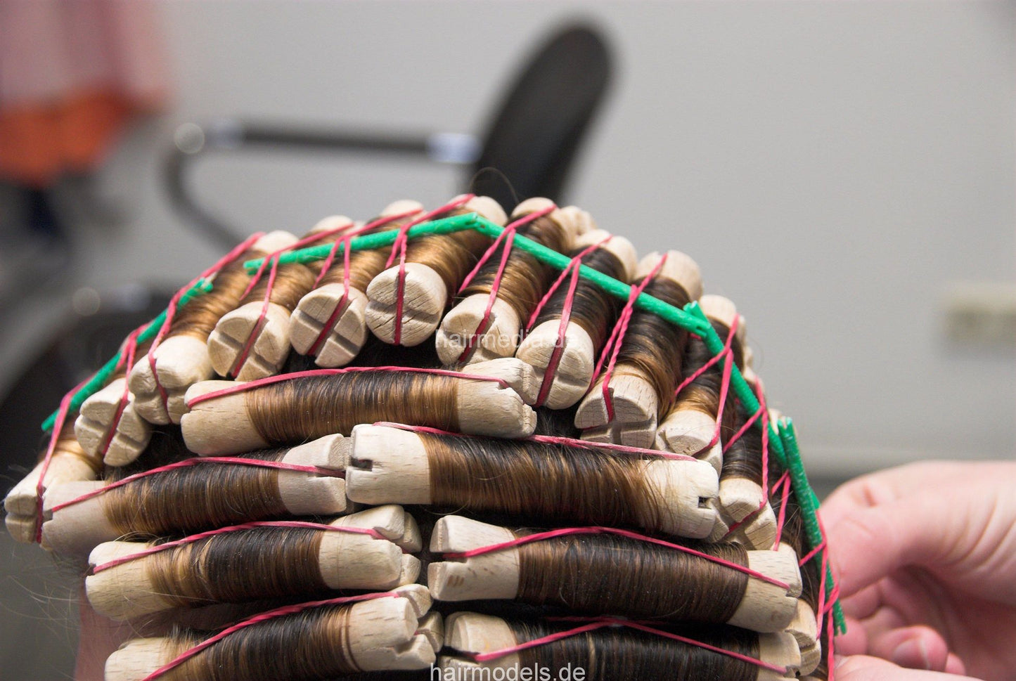795 Anne perm 2 perm wooden perm rods and permcap