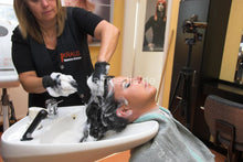Carica l&#39;immagine nel visualizzatore di Gallery, 6052 AnjaS 1 firm backward wash salon shampooing