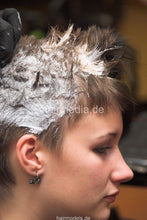 Load image into Gallery viewer, 488 Sonja 1 going blonde short hair bleaching