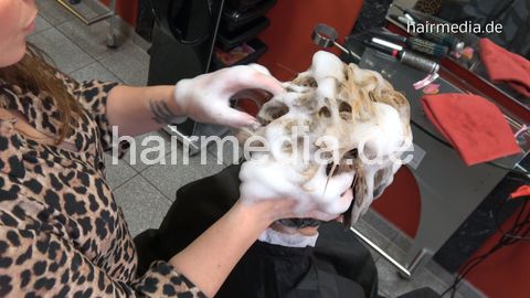 9085 Luiza by ValentinaDG upright and outdoor shampooing hairwash
