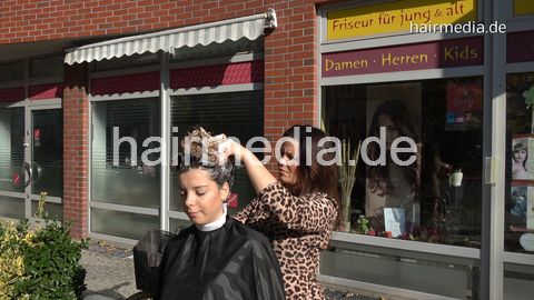 9085 Luiza by ValentinaDG upright and outdoor shampooing hairwash
