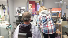 Cargar imagen en el visor de la galería, 1168 barberette Justyna male client 2 haircut