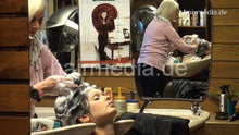 Load image into Gallery viewer, 6169 Mascha backward shampoo long black hair