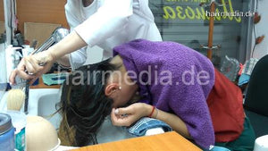 1136 Maya firm forward salon shampooing hairwash thickhair richlather  cam 2