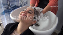 Load image into Gallery viewer, 9053 1 friend backward salon hair wash and shampooing