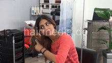 Carica l&#39;immagine nel visualizzatore di Gallery, 9053 5 self blow dry hair styling thick hair after cutting