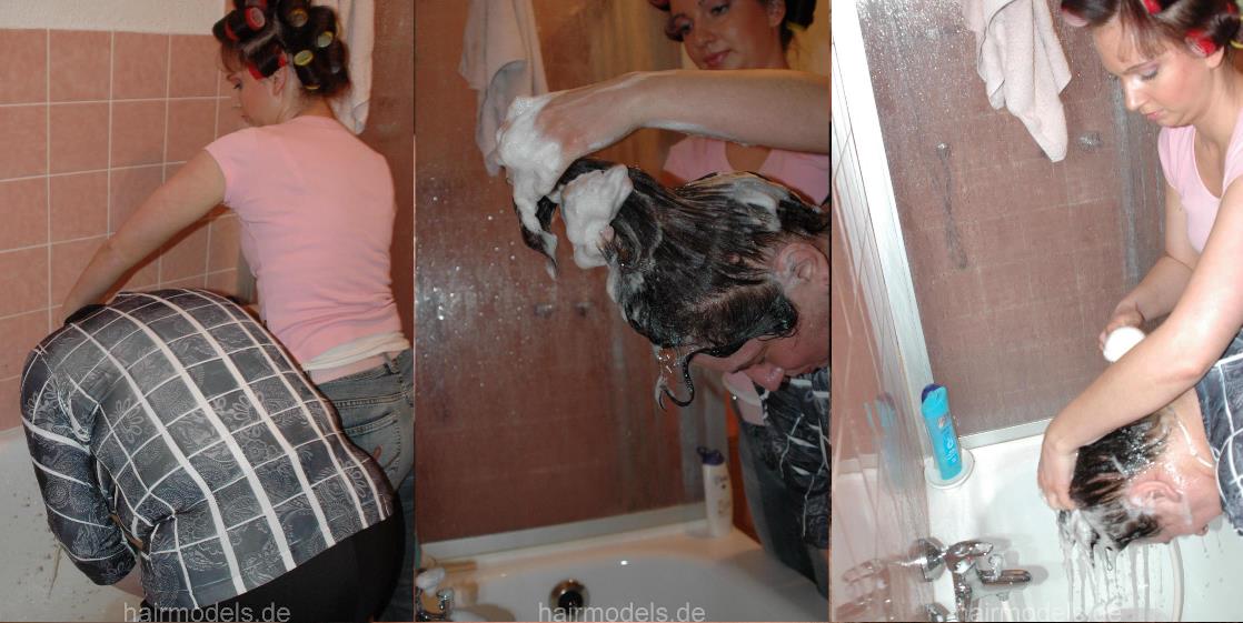 9111 Datteln home shampooing forward 4 clips