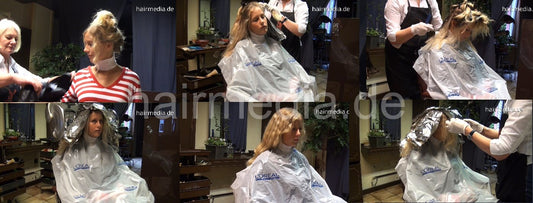 4002 NatalieN teen highlighting part 1 in vintage salon