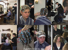 Charger l&#39;image dans la galerie, 790 Ann Kathrin Teen first perm in vintage salon complete