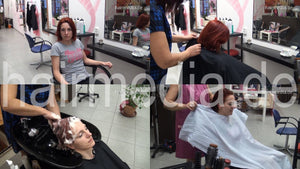 8135 Mona by Talya Nylon 1 backward hairwash salon shampoo