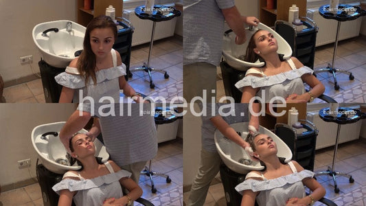 370 SamantaW 1 backward salon shampooing by barber in Berlin salon ASMR pampering