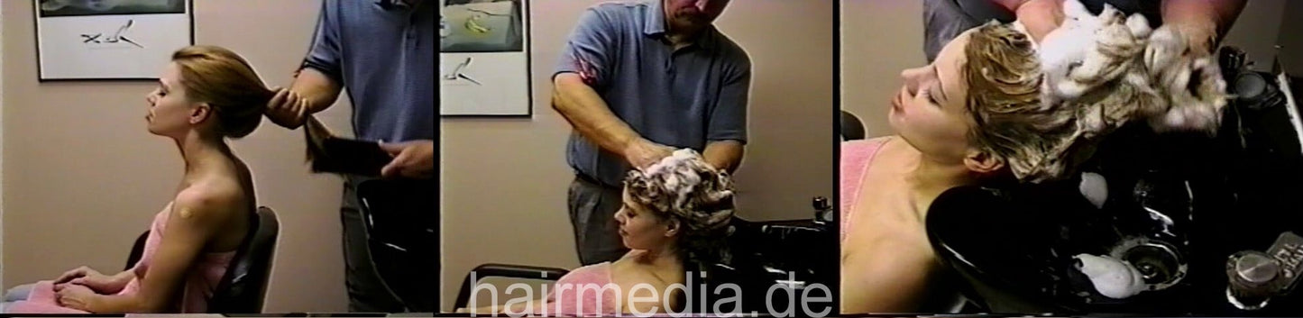 9020 SS Mandy all methods hairwash homesalon by US-barber
