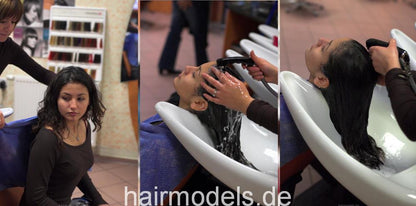 741 AB Derya shampooing backward pre perm