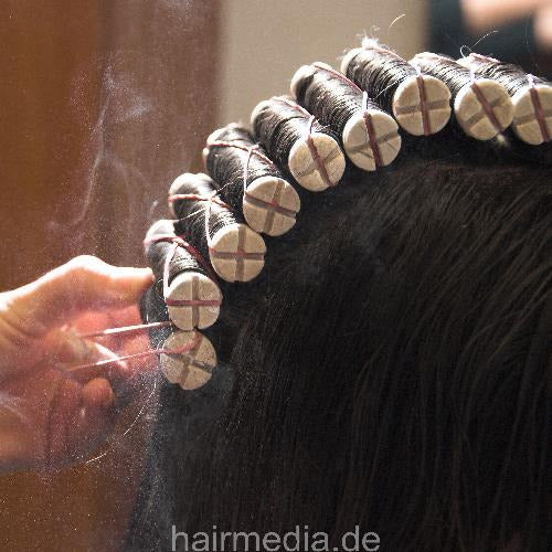 750 Katja perm wood curlers TRAILER