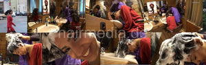 9046 Parwana 1 forward shampoo hairwash in salon bowl