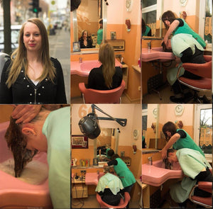 7011 s0628 1 firm forward hair wash salon shampooing pink bowl