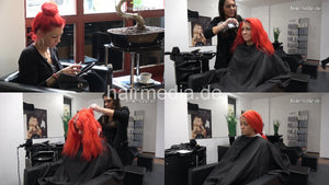 4053 Charline bleaching roots red part 1