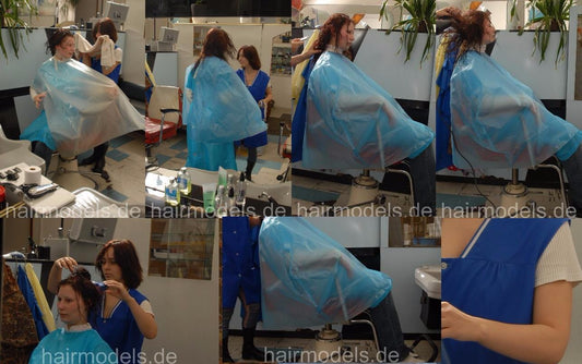 155 by ClaudiaB 3 Fake Cut and Blow in Igelit cape