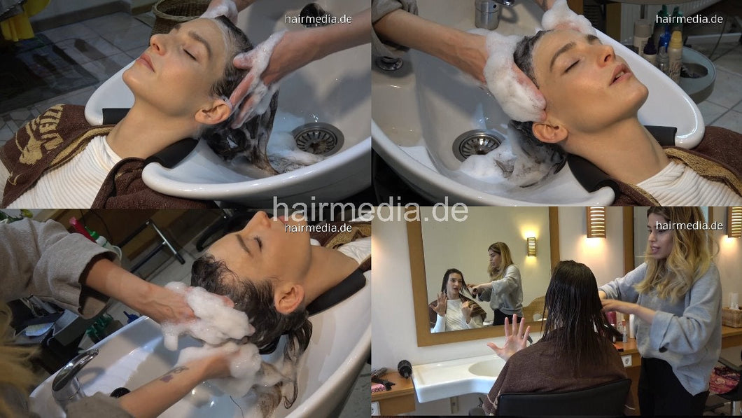 9083 MaryG by Yasemin salon backward shampooing hairwash