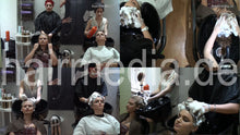 将图片加载到图库查看器，364 AlinaS AnnaS by Kia Klaudia synced salon backward hairwash