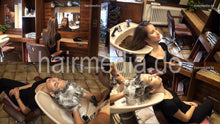 Laden Sie das Bild in den Galerie-Viewer, 357 Isabell by Aylin backward shampoo Frankfurt salon hairwashing