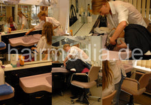 Load image into Gallery viewer, 630 ManuelaS Salon Buschmann forward shampoo in pink bowl