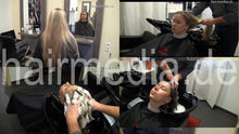 Carica l&#39;immagine nel visualizzatore di Gallery, 355 Agata XXL hair backward salon shampooing by barber hairwash