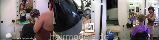 664 Mona s0133 set and updo, 24 min video for download