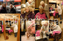 Cargar imagen en el visor de la galería, 6180 KatharinaB 1 forward shampoo hairwash shampoo by mature apron barberette