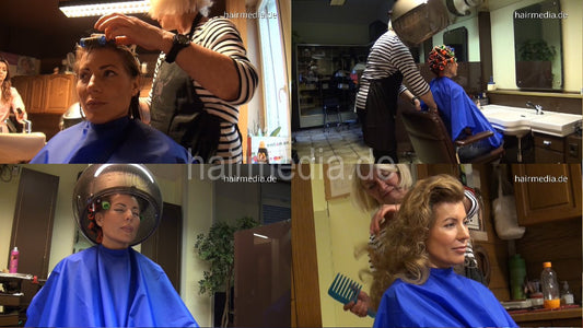 1021 PetraK wet set old fashioned salon and hood dryer