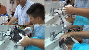 8400 Tina 3 strong forward shampoo hairwash by barber JelenaB