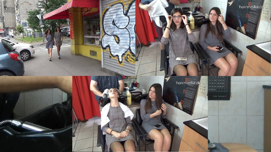 6185 s1805 Anastasia 1 by barber backward shampoo 15 min HD video for download
