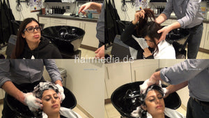 9076 Damla backward shampoo by barber