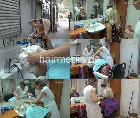 531 TijanaB cam 1, hairwash in barbershop by JelenaB