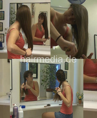 6080 Janine 1 combing 27 min video for download