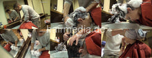 Cargar imagen en el visor de la galería, 9073 03 SaraG by barber Davide forward manner salon shampooing hairwash