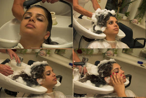 6070 2 Tayla backward wash  in shiny shampoocape thick indian hair