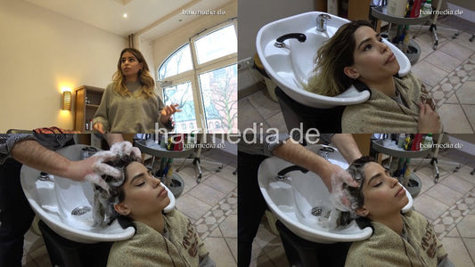 9083 Yasemin backward shampoo by barber