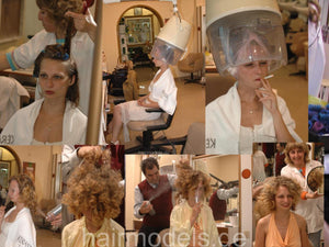 682 Conny in Portugal 2 smoking set rollerset wet set, faceshield and hairspray