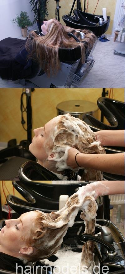 642 Jenny redhead shampooing