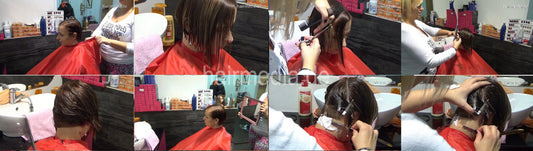 8133 Ivana Shampoogirl 2 cut nape shave 18 min HD video for download