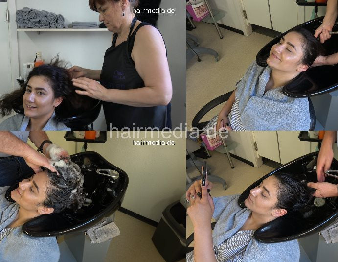 1047 s1856 Melisa 2 backward shampoo by barber