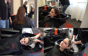 355 Suzanne by Anette backward salon hair shampooing