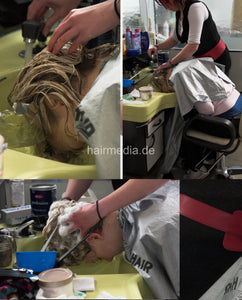 510 LenaM forward shampoo hair wash by VerenaK in PVC Cape