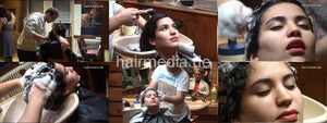 9075 06 Nassira by hobbybarber StevenL very relaxing backward salon shampooing hairwash