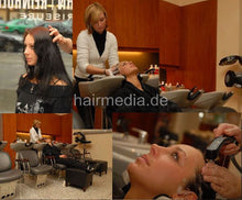 将图片加载到图库查看器，634 Monique shampooing backward sleeping position Kurfürstendamm Berlin salon