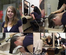 Charger l&#39;image dans la galerie, 790 Ann Kathrin Teen strong wash forward with gloves pre perm